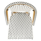 Stackable Rattan Bar Stool 30-inch Seat Height Fully Assembled