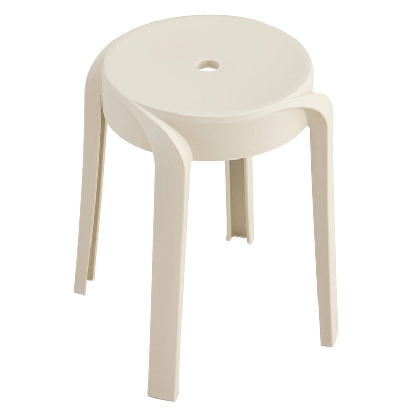 6-Pack Stackable Plastic Stools Square Backless for Kids and Adults