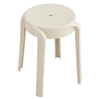 6-Pack Stackable Plastic Stools Square Backless for Kids and Adults