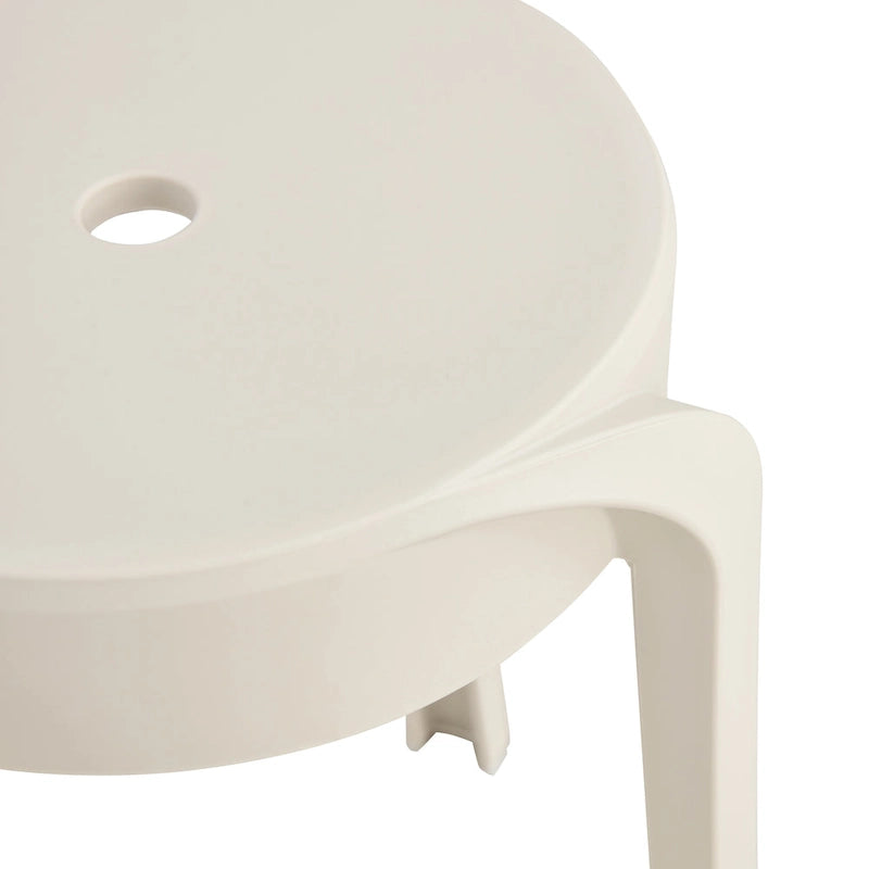6-Pack Stackable Plastic Stools Square Backless for Kids and Adults