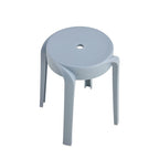6-Pack Stackable Plastic Stools Square Backless for Kids and Adults