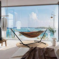 2-Person Portable Hammock with Stand 500lbs Capacity with Carry Bag