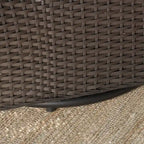 Amaya Outdoor Wicker Swivel Rocking Chair with Cushion (Set of 4) by Christopher Knight Home