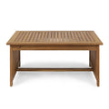 Acacia Wood Outdoor Coffee Table Rectangular