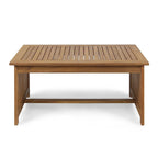 Acacia Wood Outdoor Coffee Table Rectangular