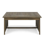 Acacia Wood Outdoor Coffee Table Rectangular