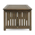 Acacia Wood Outdoor Coffee Table Rectangular