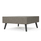 4-Piece Wicker Sectional Sofa Set with Cushions 1 Corner 2 Ends 1 Table
