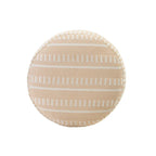 Sevita Dash and Stripe Geometric Indoor Outdoor Pouf - 20  x 20  x 20