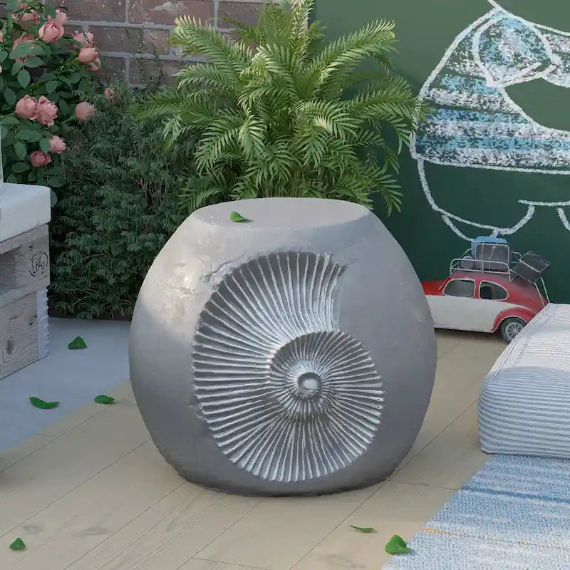 COSIEST Outdoor Patio Stone Plant Stand