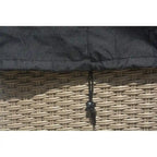 Black Waterproof Loveseat Cover 2-Seat 79x32.7x33.1in Polyester UV-Resistant