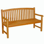Seven Seas Teak Acapulco Teak Wood Outdoor Patio Bench, 5 Foot