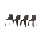 11-Piece Extendable Eucalyptus Wood Dining Set for 10 People 10 Chairs 1 Table