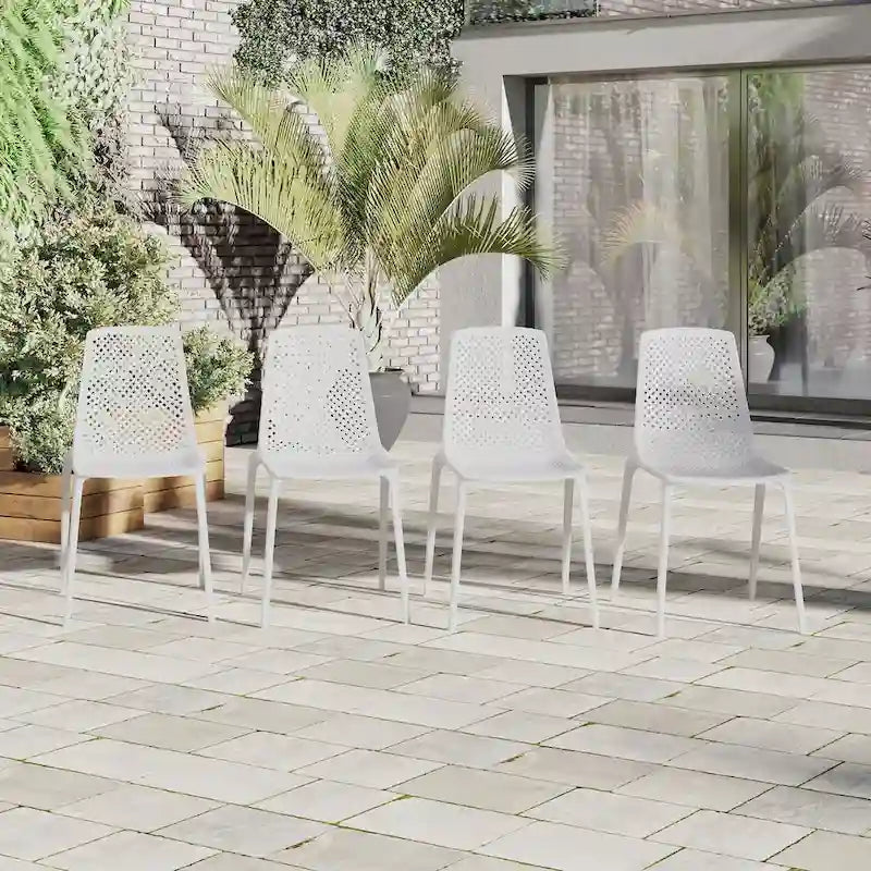 11-Piece Extendable Eucalyptus Wood Dining Set for 10 People 10 Chairs 1 Table