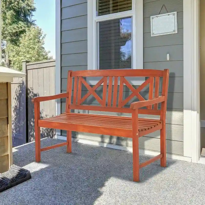 47 in Acacia Wood Bench