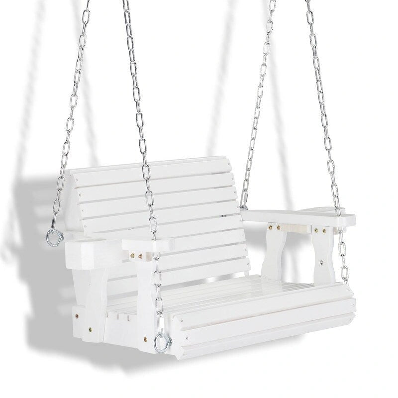 Single Wooden Swing Chair