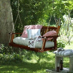 Single Wooden Swing Chair