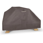 Water-Resistant Rectangle Picnic Table Cover Dark Taupe 72x57x33in
