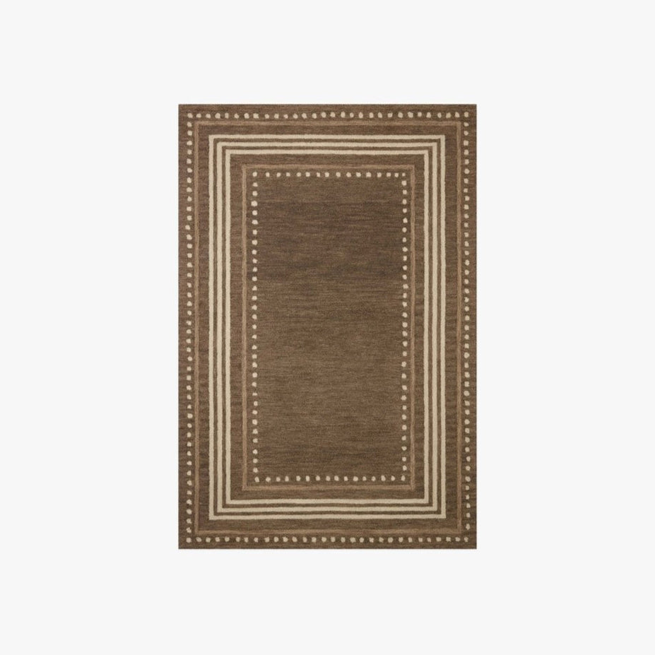 Chris Loves Julia X Loloi Alfie Rug in Bark/Natural