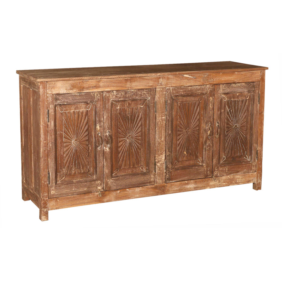Handcrafted Teak Wood Sideboard