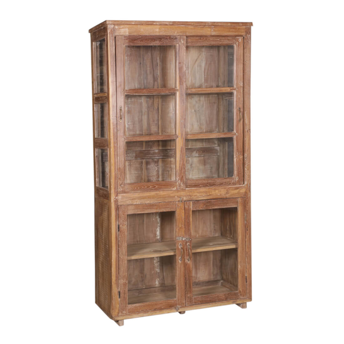 Teak Cabinet with Glass
