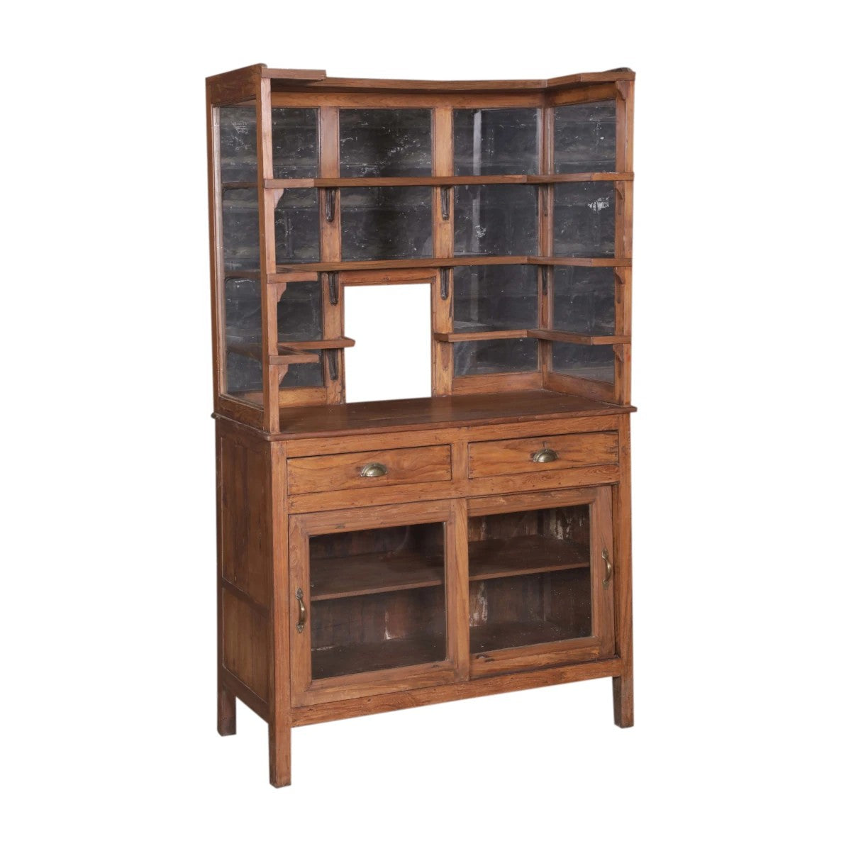 Handcrafted Cabinet with Glass