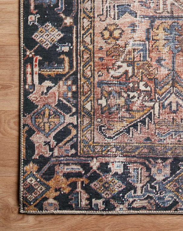 Chris Loves Julia X Loloi Jules Rug in Terracotta/Multi