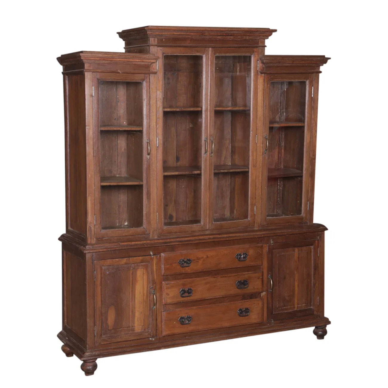 Handcrafted Cabinet with Glass