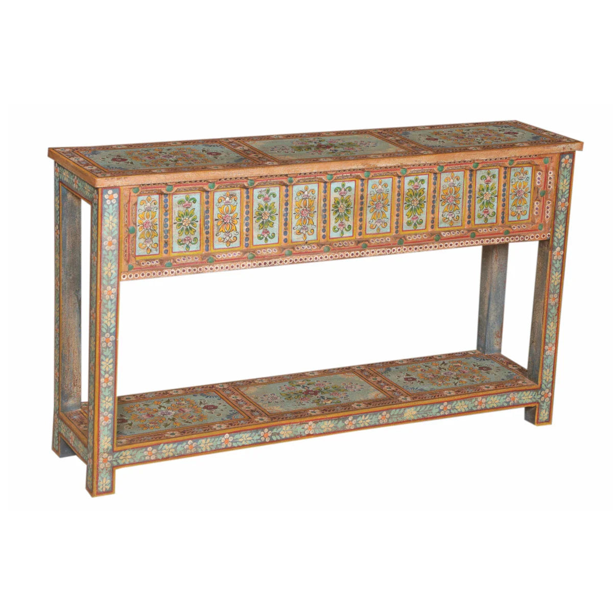 Painted Wooden Console Table