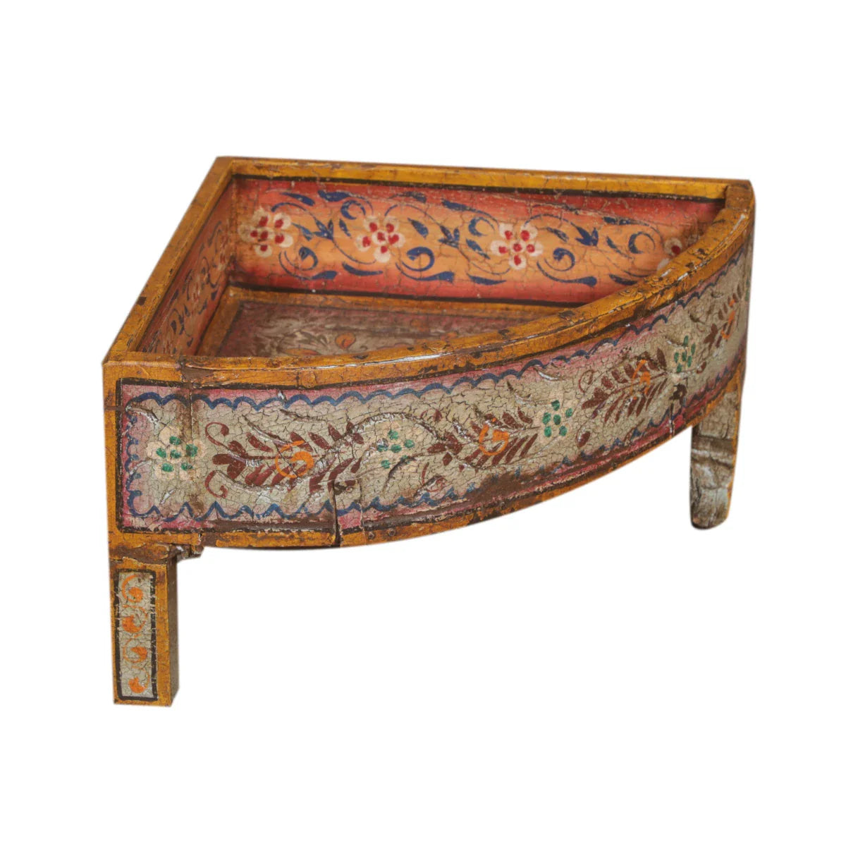 Painted Wooden Planter