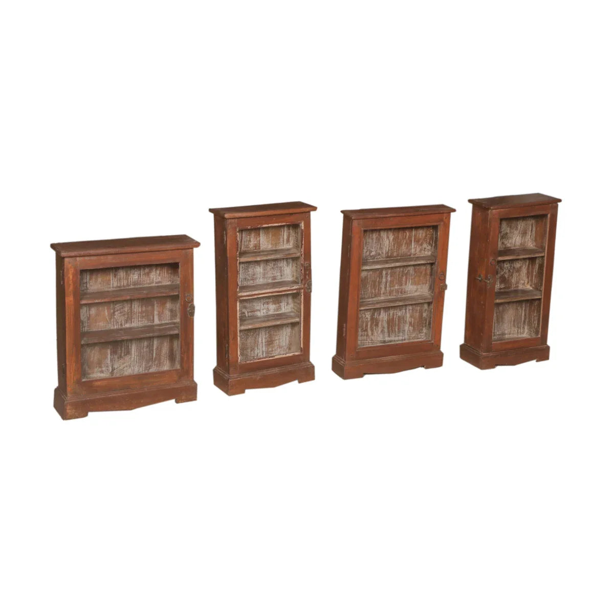 Wooden Display Cabinet with Glass