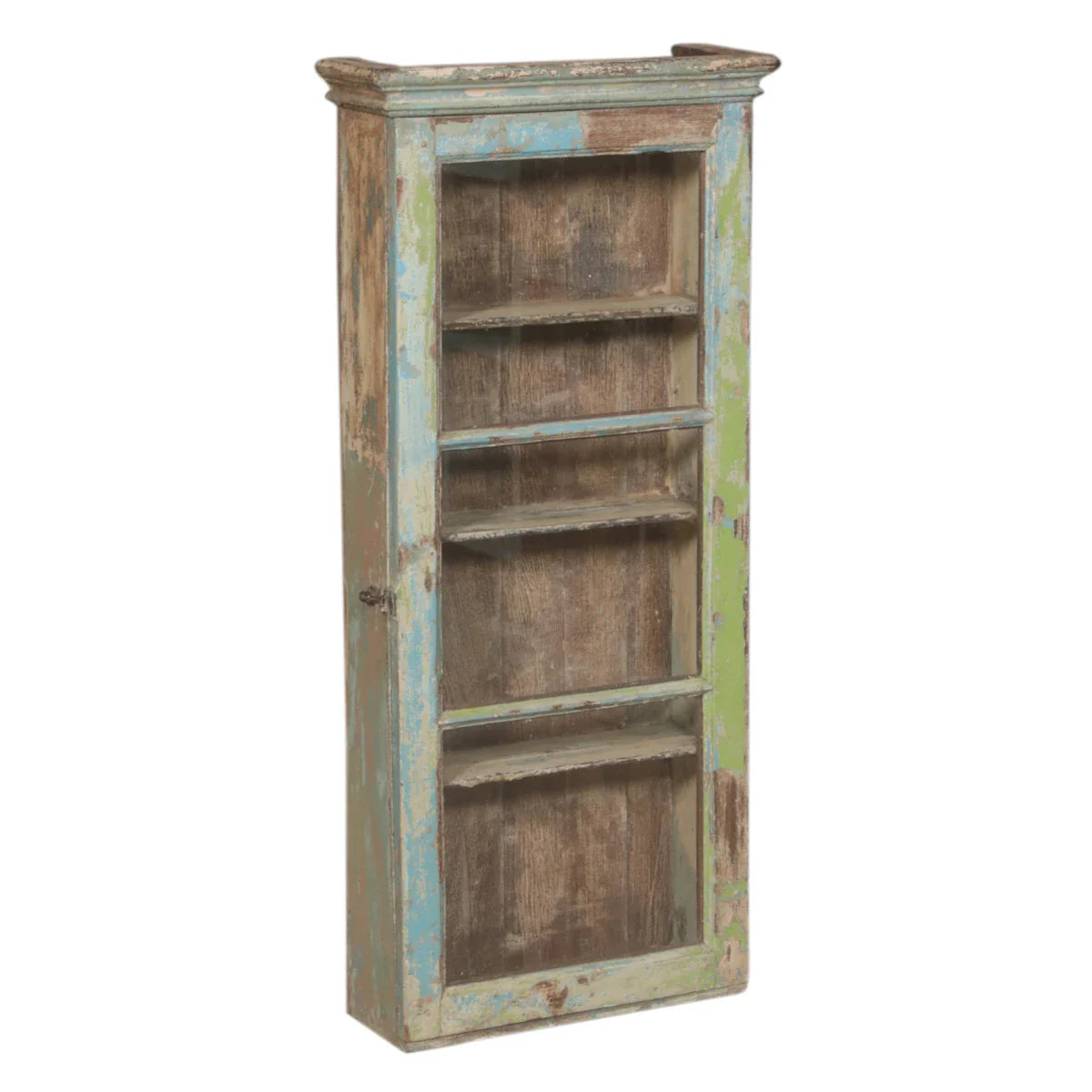 Painted Cabinet with Glass