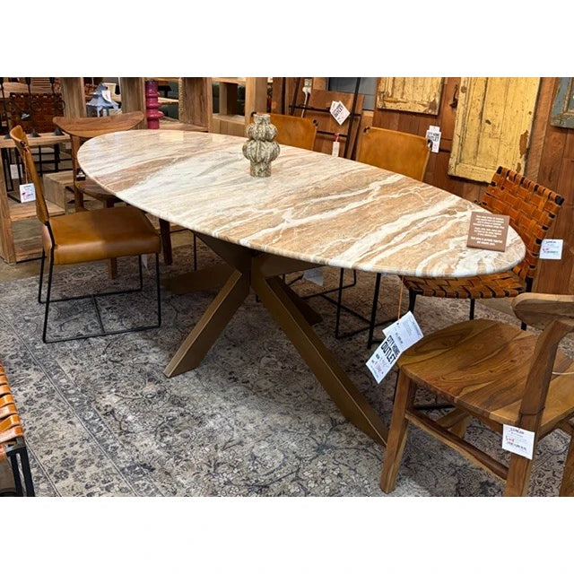 Malibu 90 Oval Dining Table
