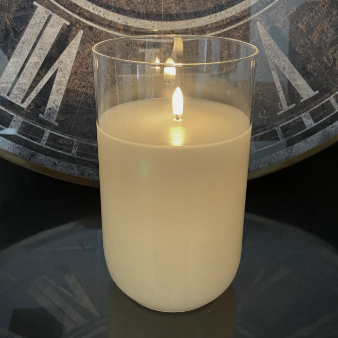 Ivory Wax LED Radiance Candle