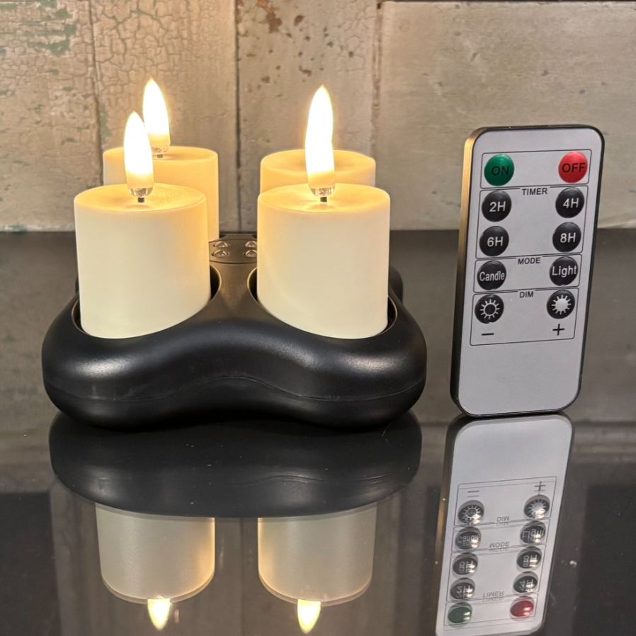 Radiance LED Rechargeable Votives