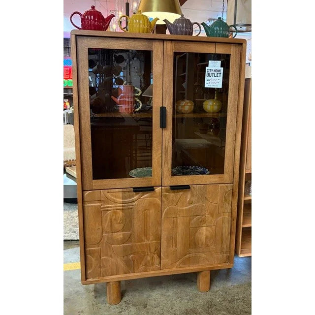 Carved Wood Cabinet