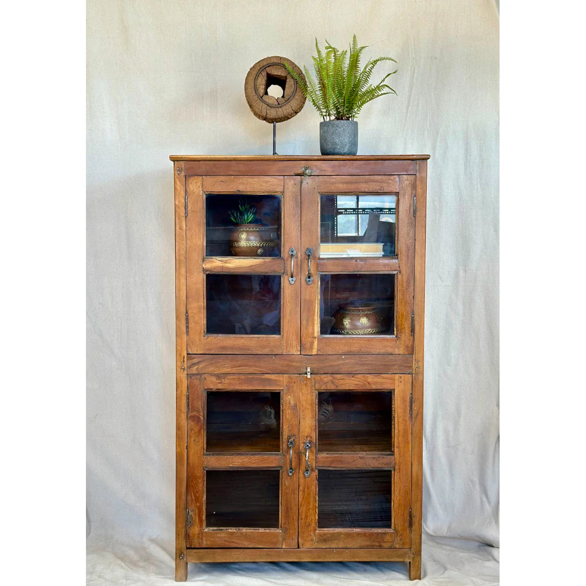 Reclaimed Teak Wood Cabinet