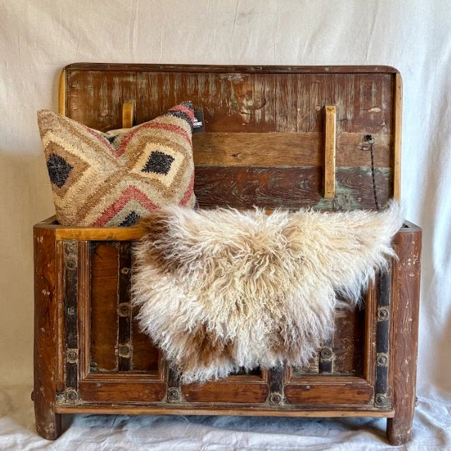 Reclaimed Teak Wood Chest